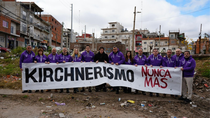 kirchnerismo nunca mas: polemica por la campana de la libertad avanza en buenos aires