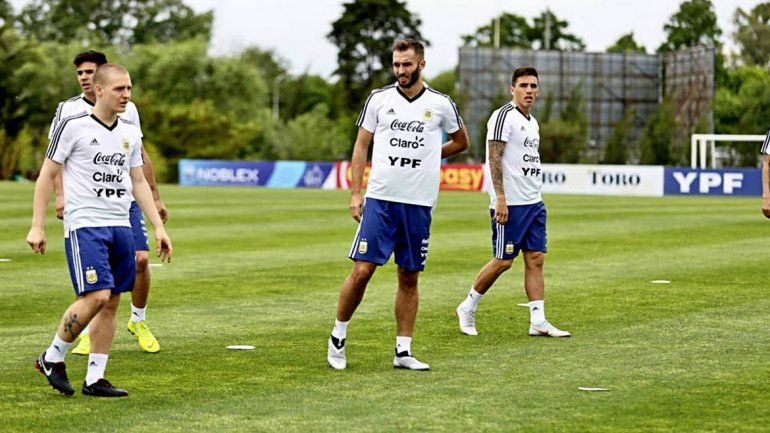 La Selección ya entrena para medirse con México