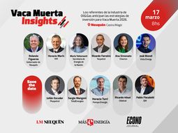 Vaca Muerta Insights: quiénes serán los ejecutivos que debatirán el futuro del shale Vaca Muerta Insights: quiénes serán los ejecutivos que debatirán el futuro del shale