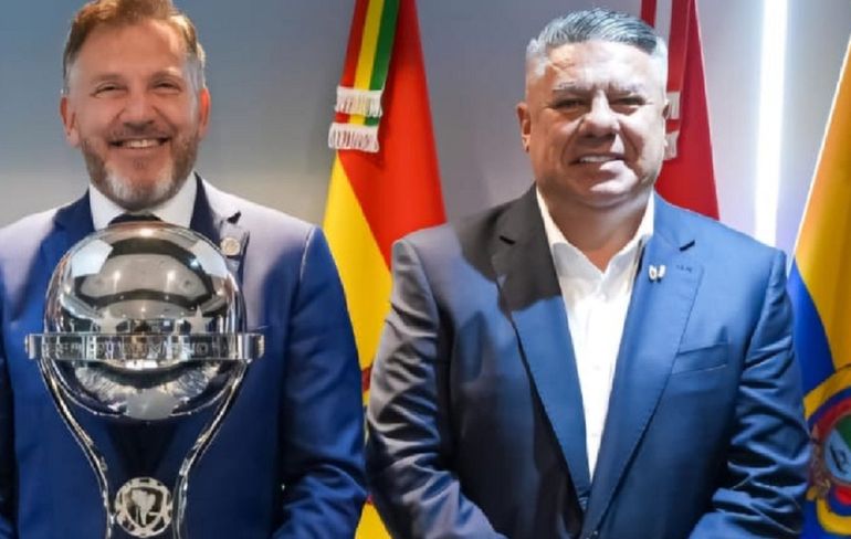 La pelea por el fútbol argentino: Conmebol bancó a Tapia contra Fassi y Milei