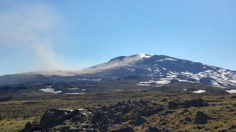 Se sintieron temblores por la actividad del volcán Copahue