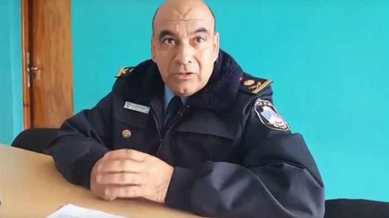 El comisario Humberto Crisóstomo brindó detalles de la detención.