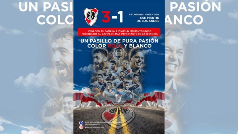 El provocador afiche para recibir a River en San Martín el 3-1