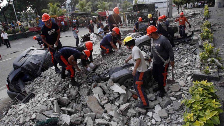 Filipinas: otro terremoto dejó al menos 5 muertos