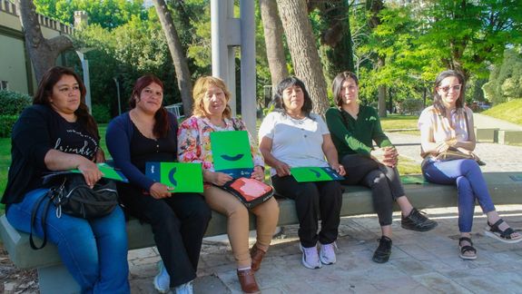 Las ganadoras del concurso. Foto: gentileza Jaqui Herrera