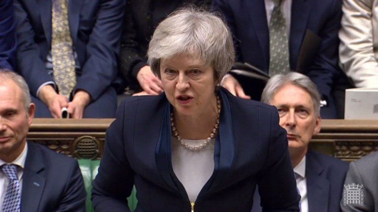 Theresa May hoy jugará su última carta en el Brexit