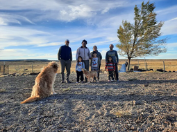 Jorge Sepúlveda y su familia en La Trinidad. Jorge Sepúlveda y su familia en La Trinidad.