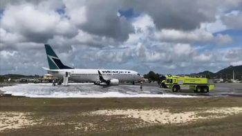 El avión tenía como destino la isla de Sint Maarten El avión tenía como destino la isla de Sint Maarten