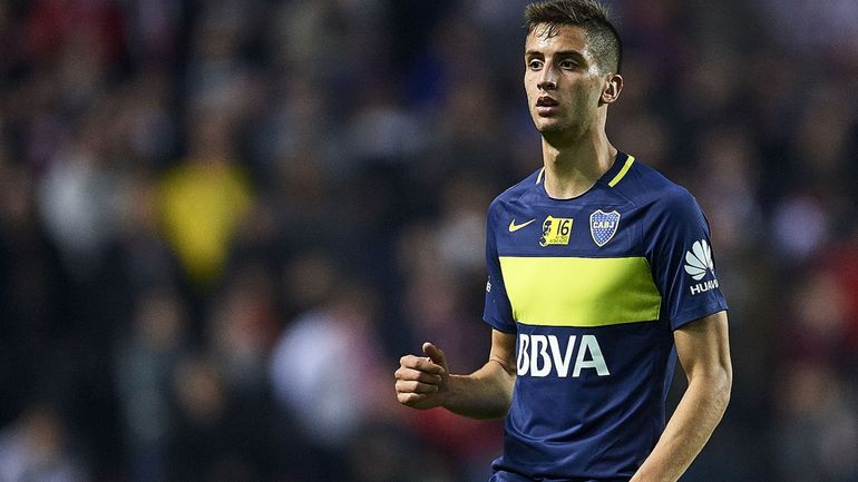 Rodrigo Betancur en su etapa de Boca Rodrigo Betancur en su etapa de Boca