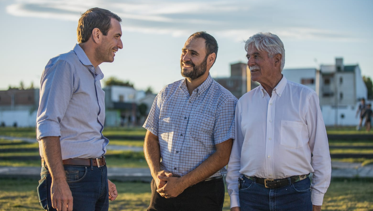 Cervi y Taylor presentaron a su candidato en Zapala