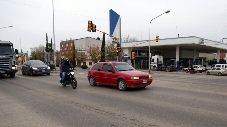 El hecho ocurrió en el cruce de la calle Bachman.