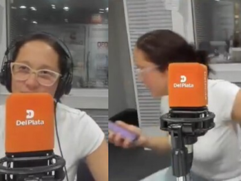 La joven venezolana recibió el llamado cuando estaba dando una entrevista. La joven venezolana recibió el llamado cuando estaba dando una entrevista.