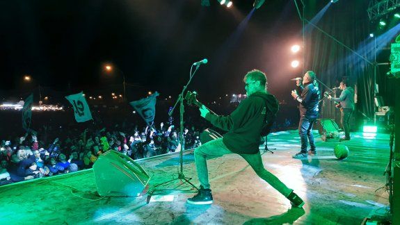 Aniversario de Oro: Kapanga la rompió en la segunda noche de festejos