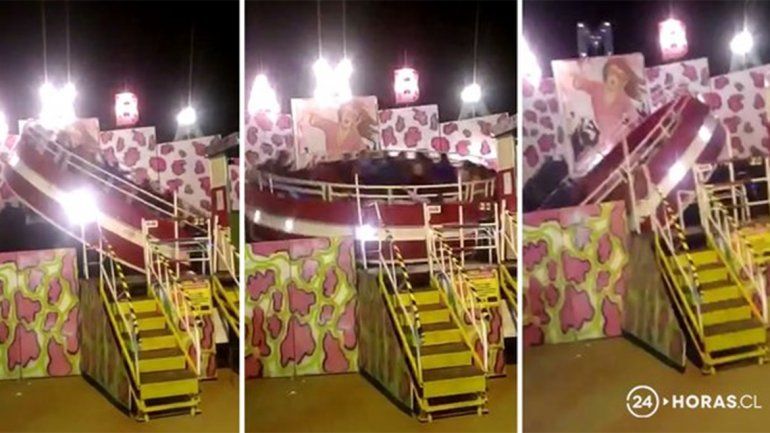 Tremendo: se desprendió un samba y 14 chicos resultaron heridos