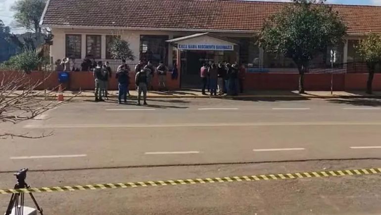 Brutal ataque en una escuela de Brasil: un adolescente mató a un nene de 9 años