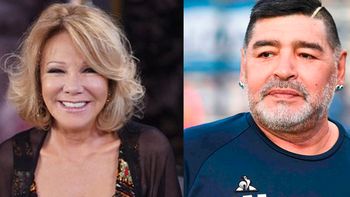 Soledad Silveyra y Diego Maradona Soledad Silveyra y Diego Maradona