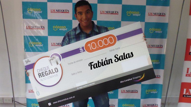 Un cipoleño disfrutará los $10 mil en el shopping