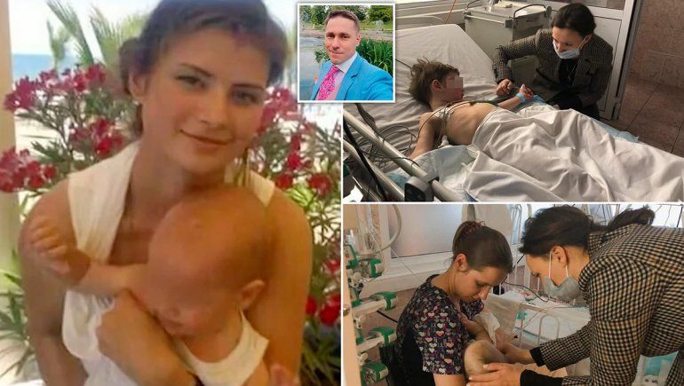 Desnudó a sus tres hijos y los dejó en la nieve a -15°C