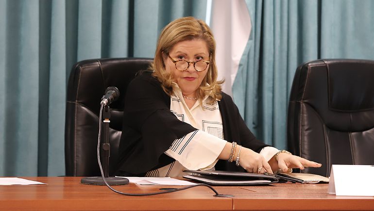 jueza de Garantías Carina Álvarez. jueza de Garantías Carina Álvarez.