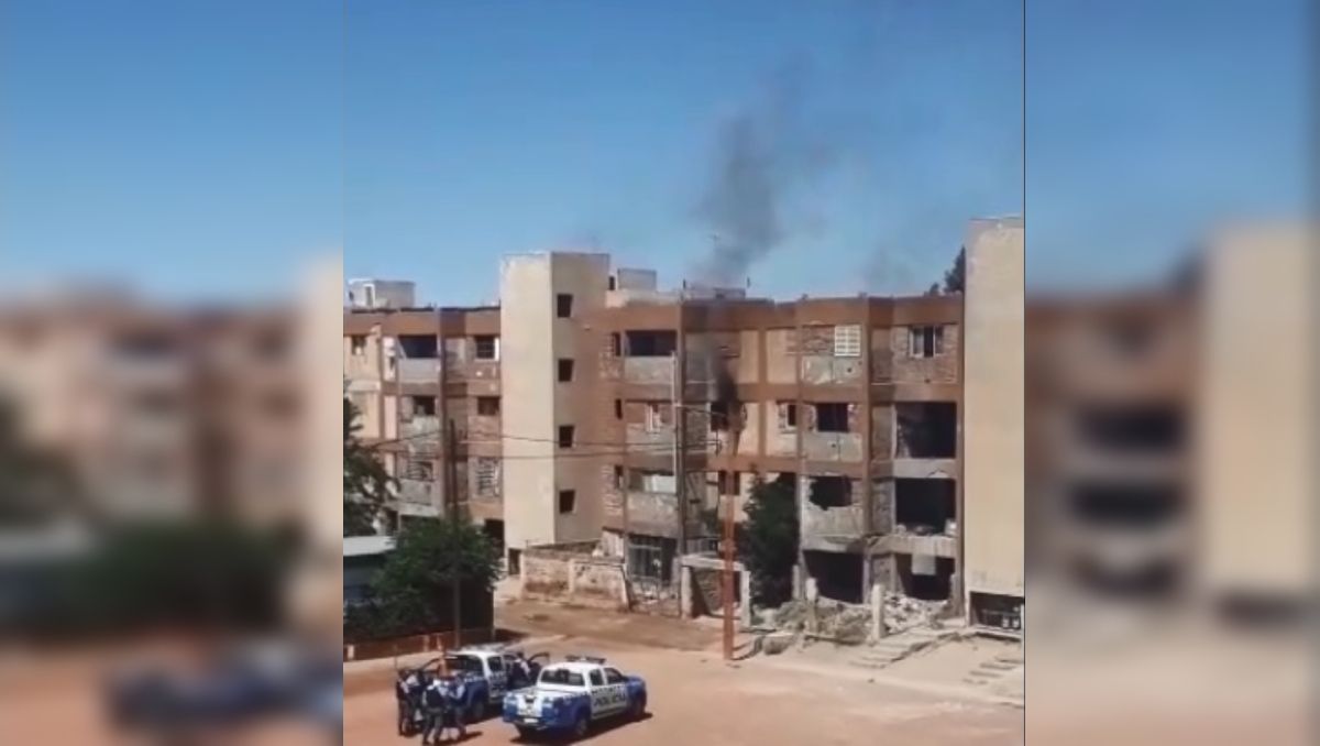 Cutral Co: alarma por un incendio en un complejo de departamentos