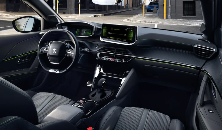 Así es el interior del Peugeot 208. Así es el interior del Peugeot 208.