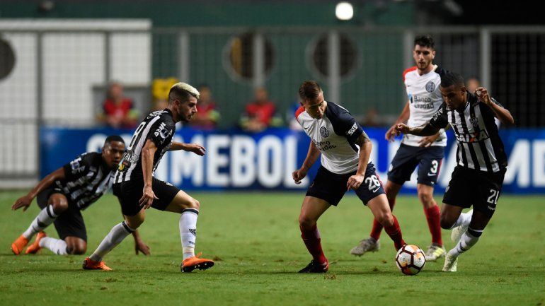 San Lorenzo fue inteligente en suelo brasilero y festejó la clasificación.&nbsp;