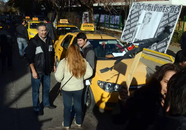 El crimen del taxista Rogelio San Miguel generó una fuerte conmoción y el Gobierno ofreció una recompensa. El crimen del taxista Rogelio San Miguel generó una fuerte conmoción y el Gobierno ofreció una recompensa.