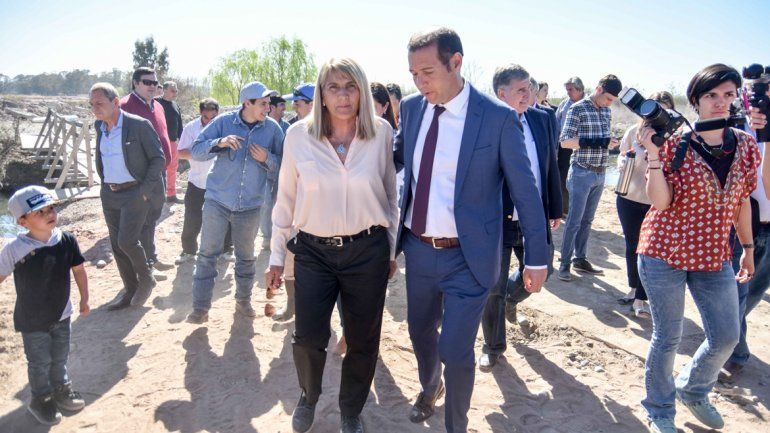 El gobernador Omar Gutiérrez