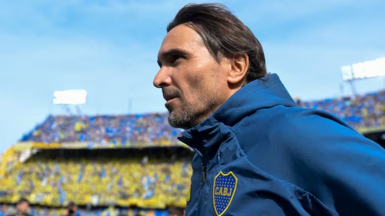 Diego Martínez, en su paso por Boca. | LM Neuquen Diego Martínez, en su paso por Boca.