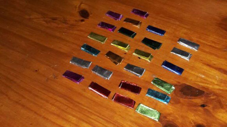 El Departamento Antinarcóticos de la policía provincial secuestró la droga