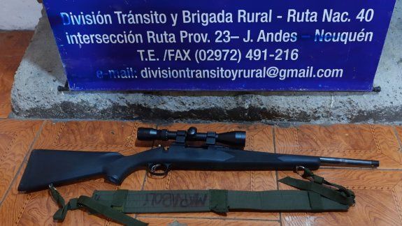 Detuvieron a empleado municipal por caza furtiva en Junín