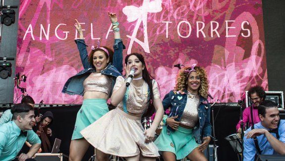 Ángela Torres la rompió en el Personal Fest