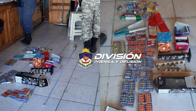 Estruendos y temor en Junín: descubrieron un arsenal de pirotecnia