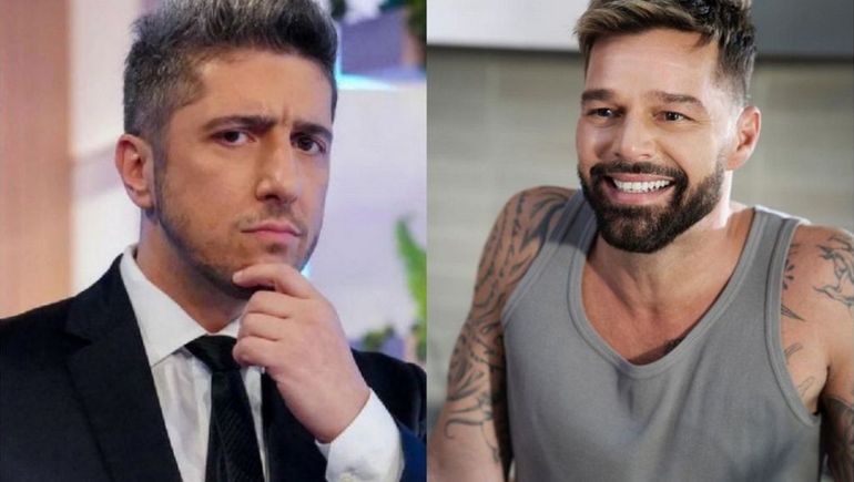 Jey Mammon se tiró un lance con Ricky Martin