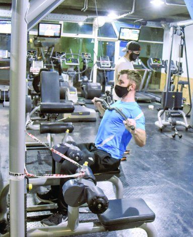 Los gimnasios reabrieron el 14 de julio con un estricto protocolo.