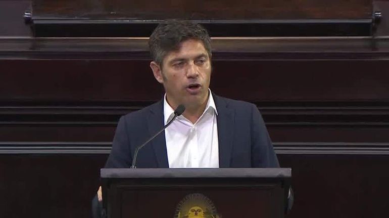 Los furcios virales del gobernador bonaerense en su discurso.