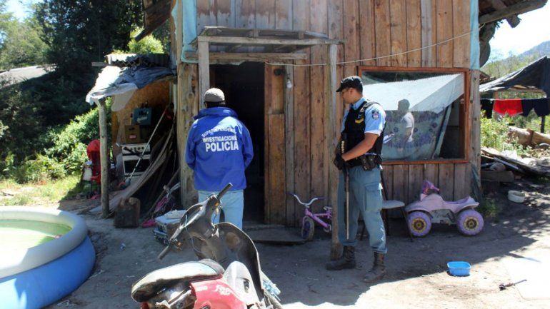 Los allanamientos se realizaron en dos casas de Villa La Angostura.&nbsp;