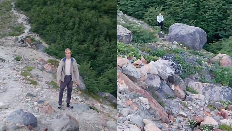 El reclamo de un vecino a turistas que prendían fuego en pleno Parque Nacional