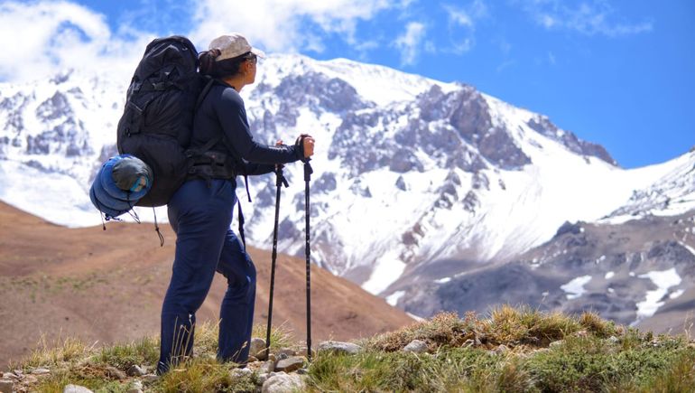 Malén, la joven enfermera de Huinganco que desafió al volcán Domuyo