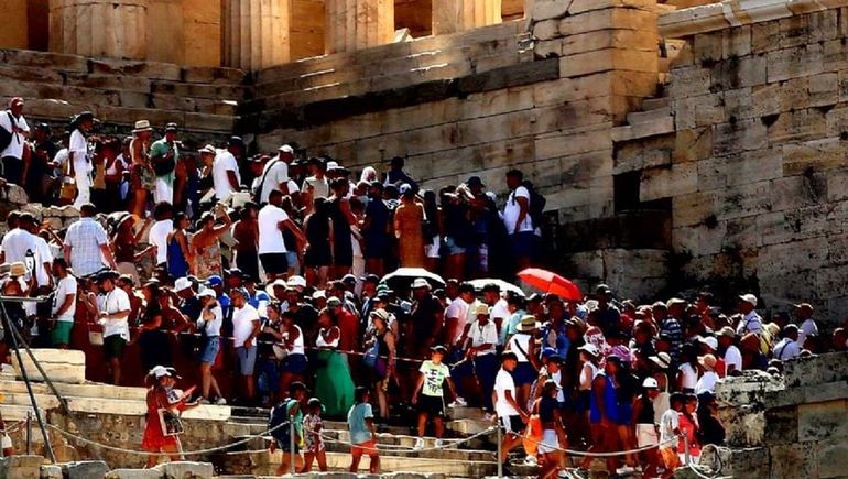 Grecia sufre el calor Grecia sufre el calor