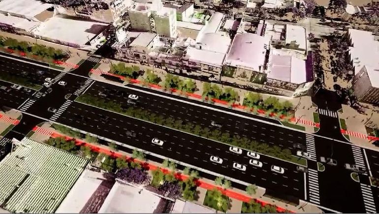 La avenida Mosconi sumará más carriles con el objetivo de descomprimir el tráfico en el ingreso y egreso de la ciudad. La avenida Mosconi sumará más carriles con el objetivo de descomprimir el tráfico en el ingreso y egreso de la ciudad.