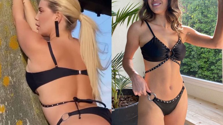 Wanda Nara lanz su l nea de bikinis y la acusaron de plagio