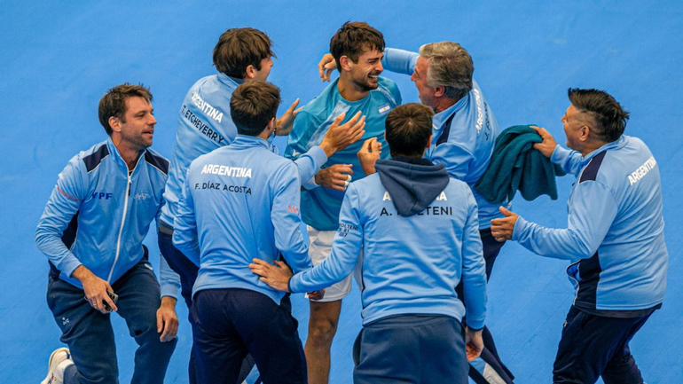 Con muchas expectativas, el equipo argentino de Copa Davis ya está en Países Bajos