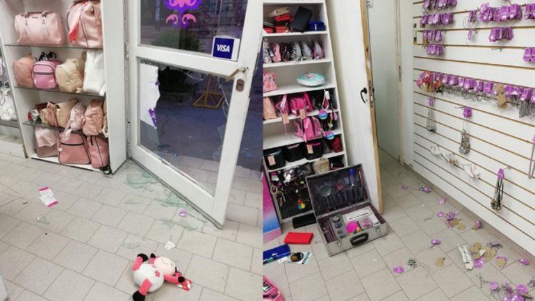 Por las cámaras, recuperaron los peluches robados en un local en Centenario