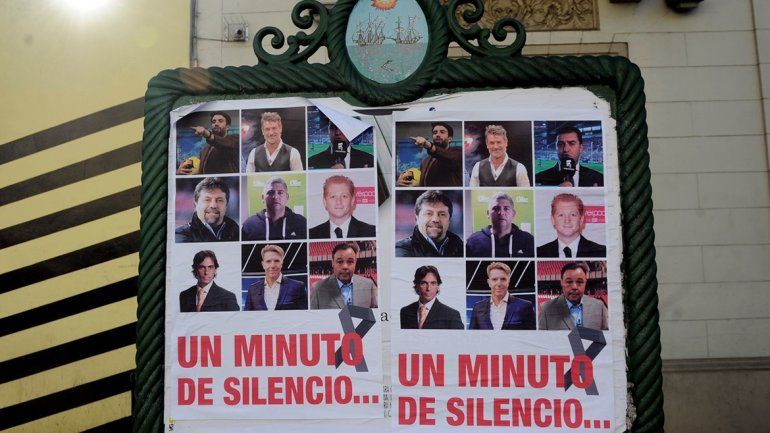 Piden un minuto de silencio contra periodistas deportivos
