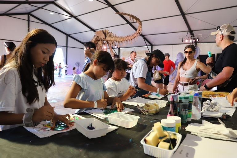 Fiesta de la Confluencia 2026: un rincón para ser paleontólogos por un día