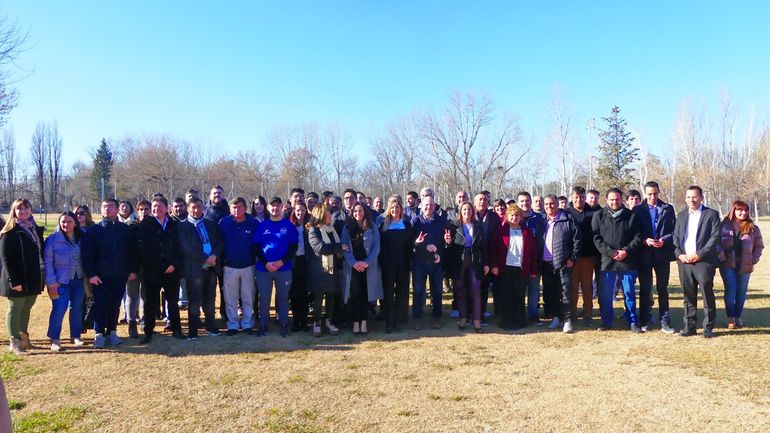 Los candidatos del kirchnerismo en Plottier. Los candidatos del kirchnerismo en Plottier.