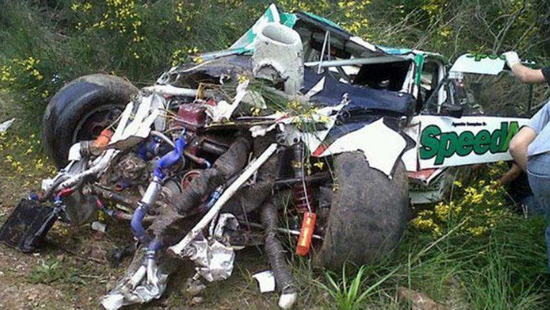 Agustín Canapino y su accidente en Balcarce