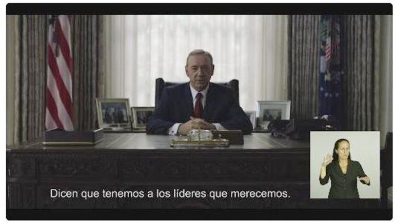 El tuit de Underwood juega con la ironía y las diversas lecturas de su público.