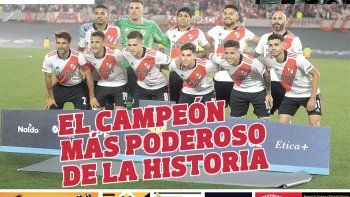 ¡imperdible! reclama tu poster de river campeon con la edicion papel ¡imperdible! reclama tu poster de river campeon con la edicion papel